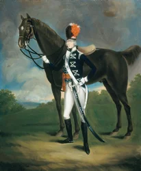 Unbekannter Offizier des 7. Regiments der leichten Dragoner, 1793